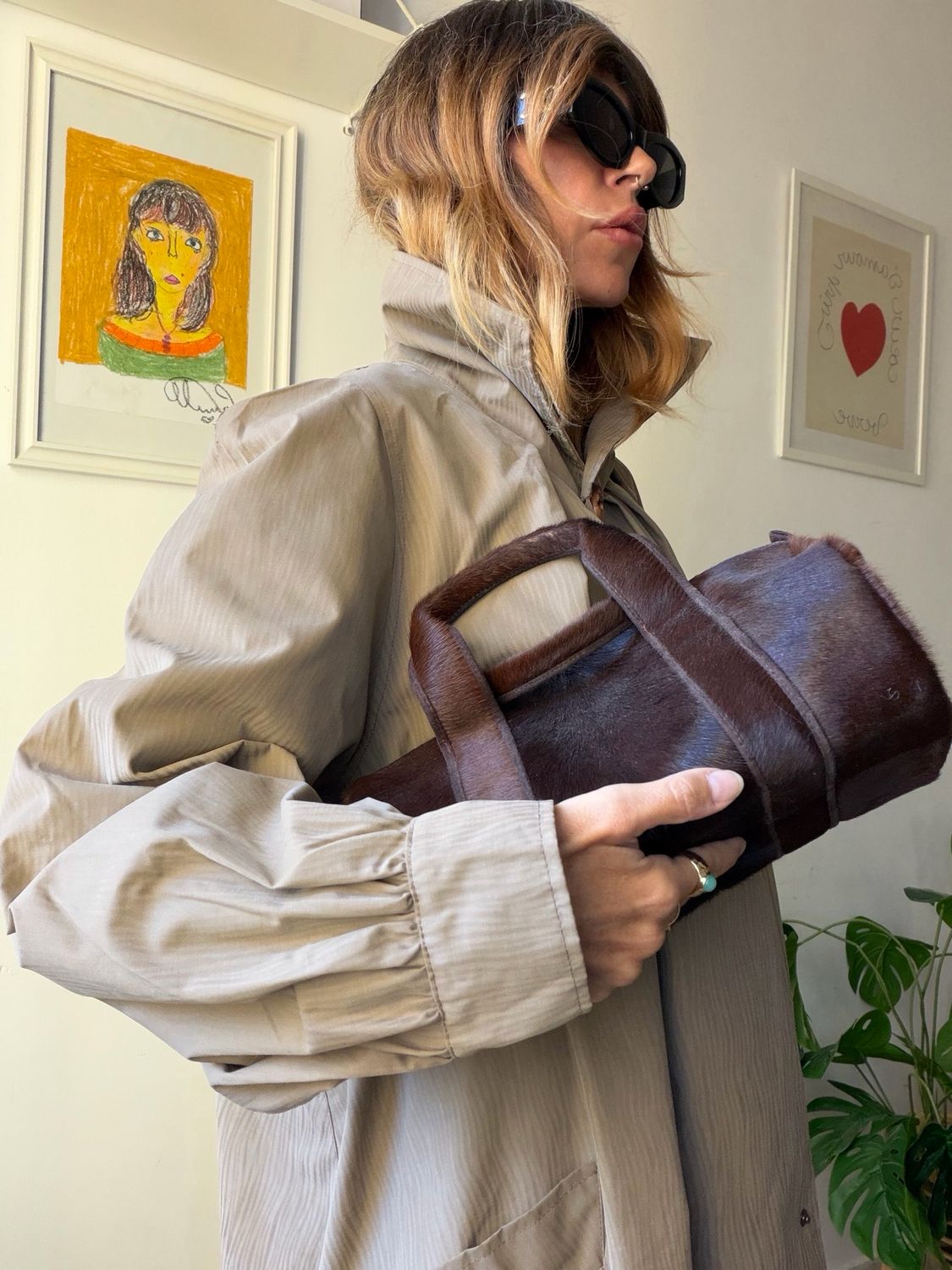 Vintage Fur bag
