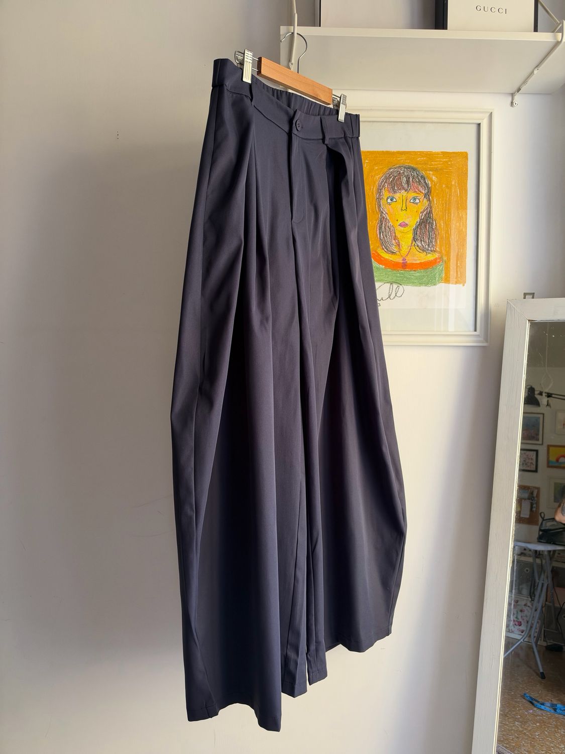 Relaxed Pleated Trousers