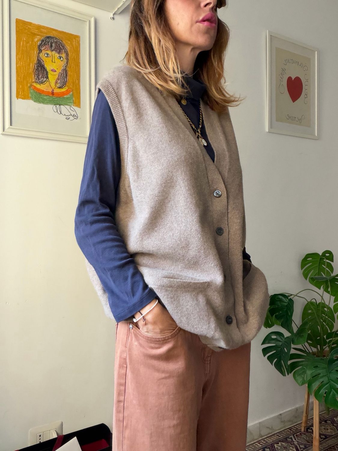 Gilè lambswool