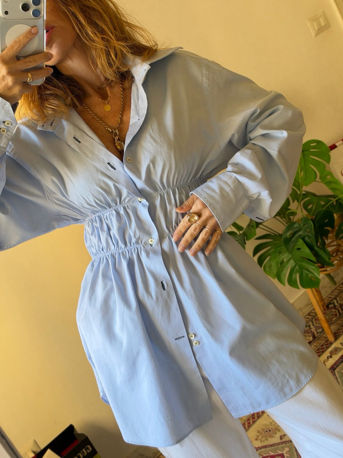 Camicia modello Edith Inspo upcycling