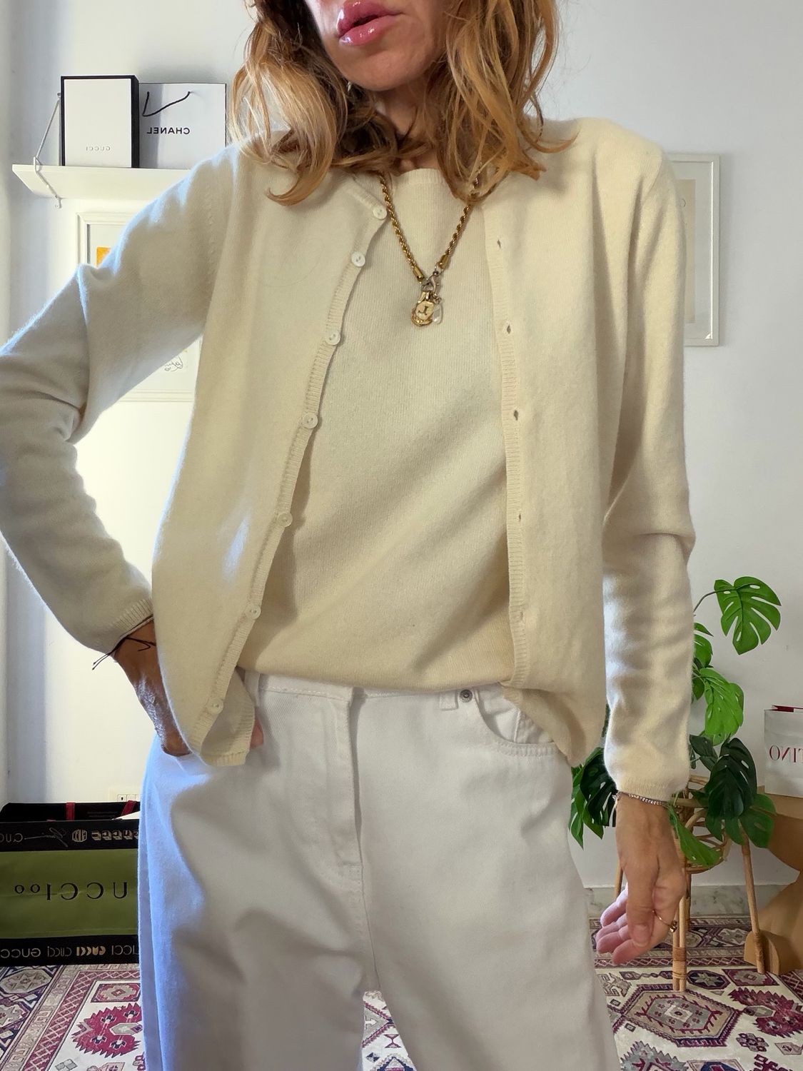 Cashmere Set Panna – Loro Piana