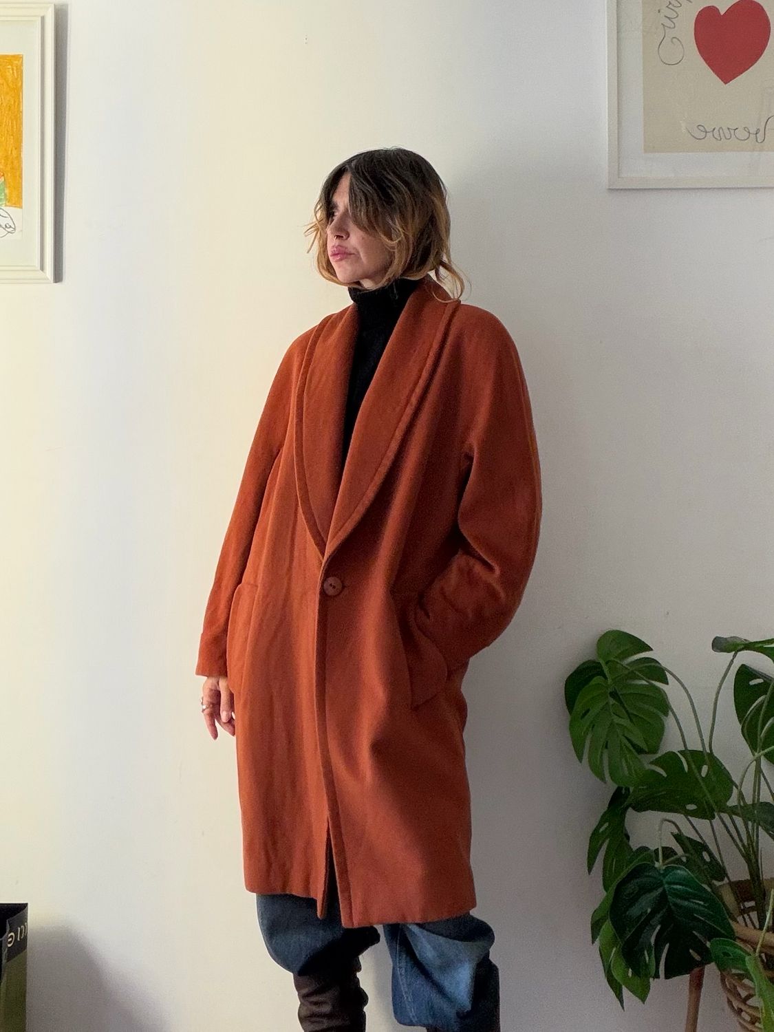 Wool coat Made in France