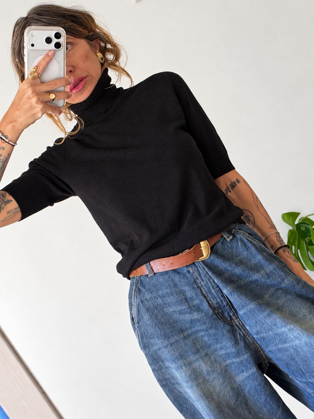 Lupetto nero Twin Set