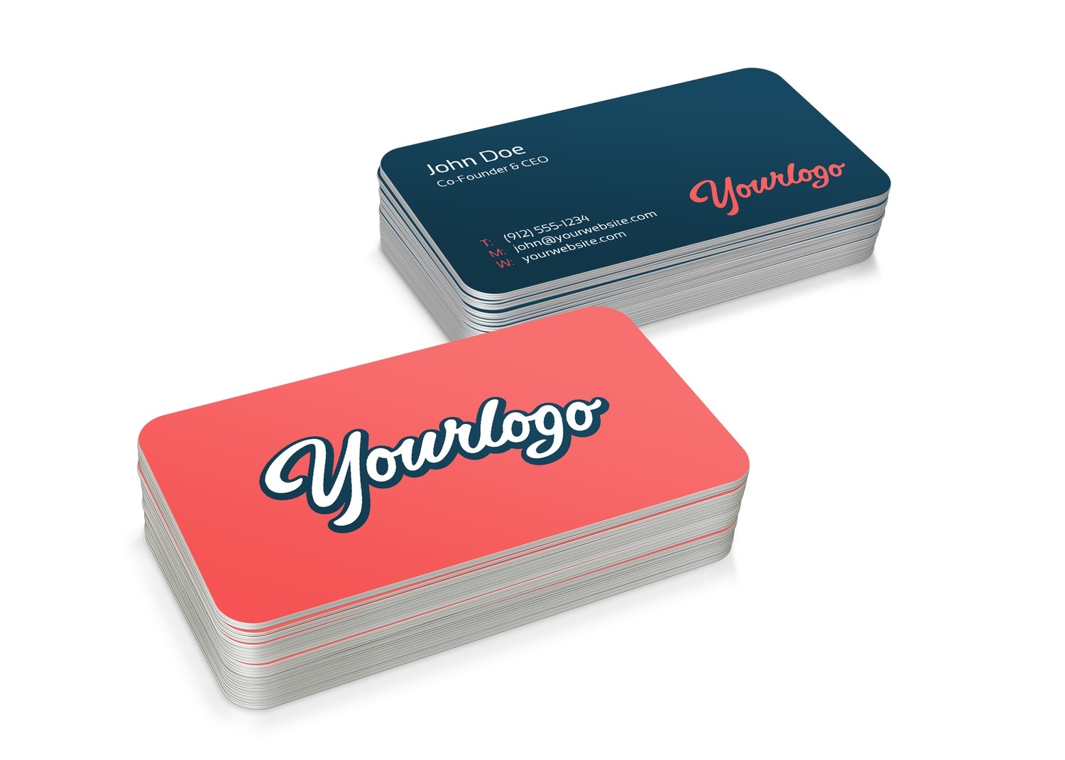 Business Cards w/ Rounded Corners Business Cards w/ Rounded Corners