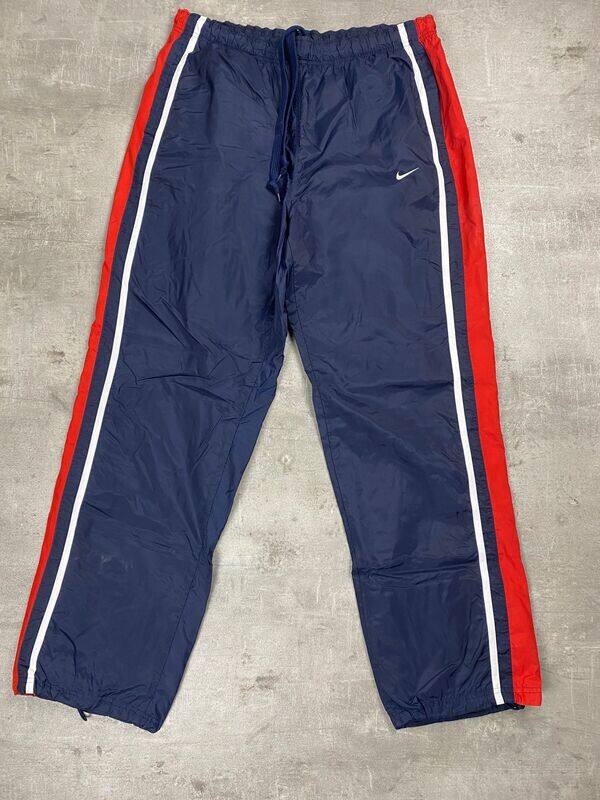 Nike waterproof trackpants vintage Blue Navy