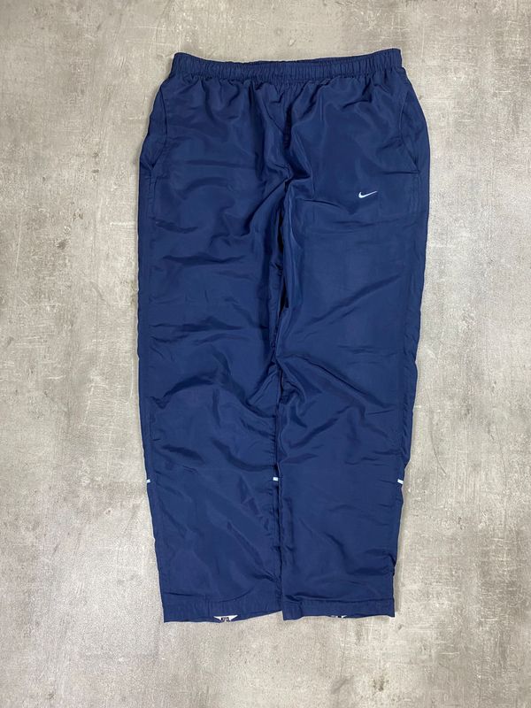 Nike waterproof trackpants vintage Blue navy