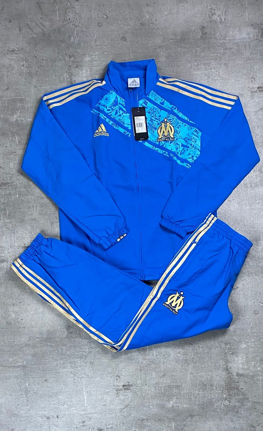 Olympique Marseille waterproof tracksuit vintage New 2011/2012