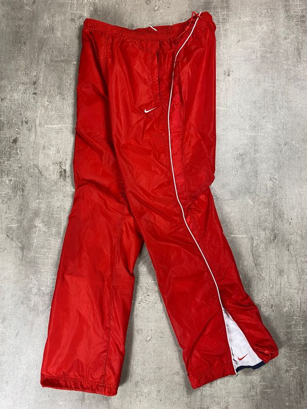 Nike vintage Trackpants waterproof red
