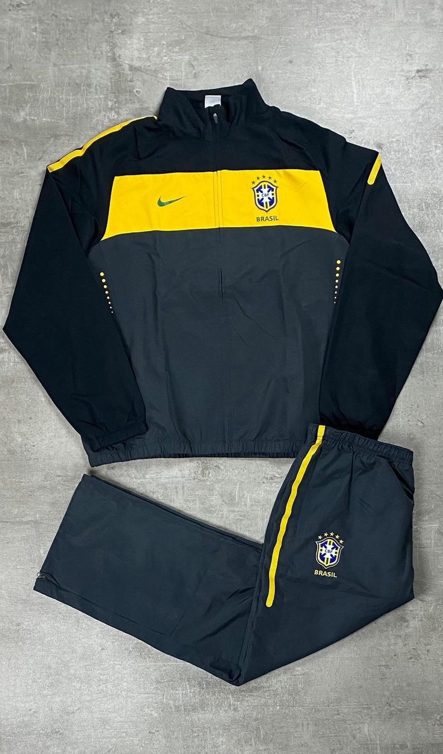 Brasil Tracksuit Nike Vintage Yellow/Black 2010
