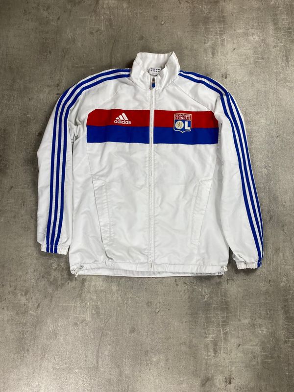 Olympique Lyonnais Trackjacket RetroAdidas White 2011