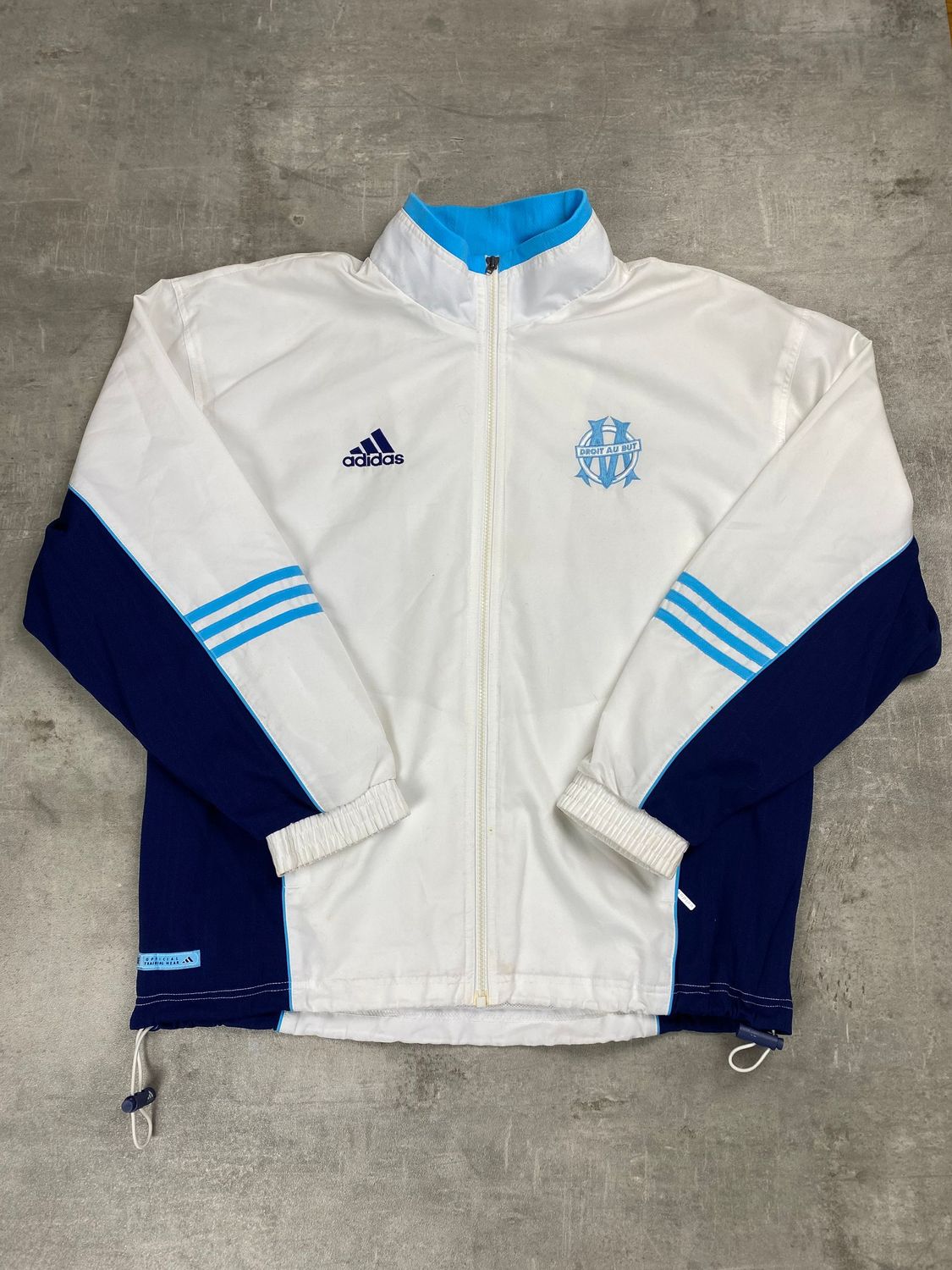 Olympique Marseille Trackjacket vintage adidas White 2000/2001