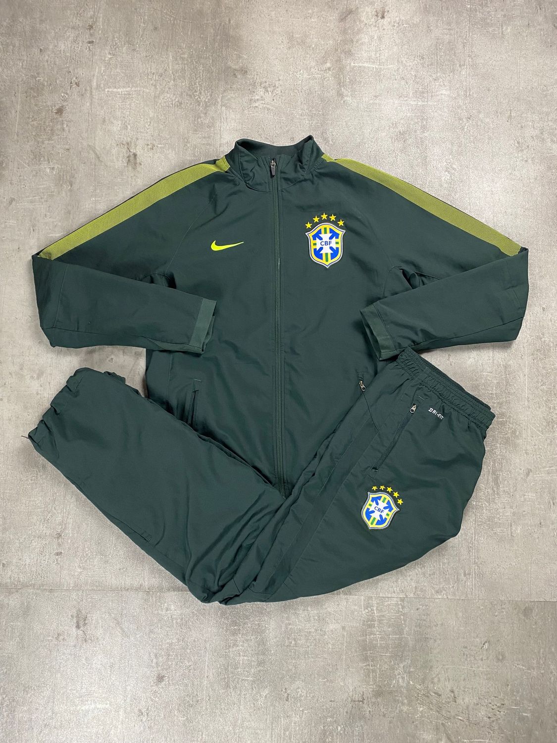 Brasil Tracksuit Retro Nike Green 2014/2015
