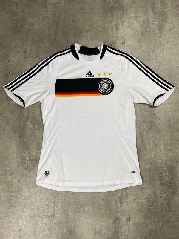Deustchland Home Shirt Retro adidas white 2008/2009 Deustchland Home Shirt Retro adidas white 2008/2009