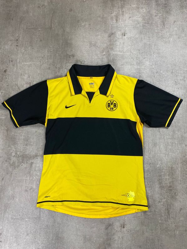 Borussia Dortmund Home Shirt Retro Nike 2007/2008 Borussia Dortmund Home Shirt Retro Nike 2007/2008