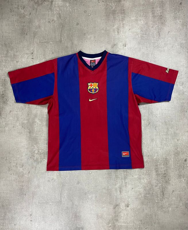 FC Barcelona Home Shirt Retro Nike 2000/2001