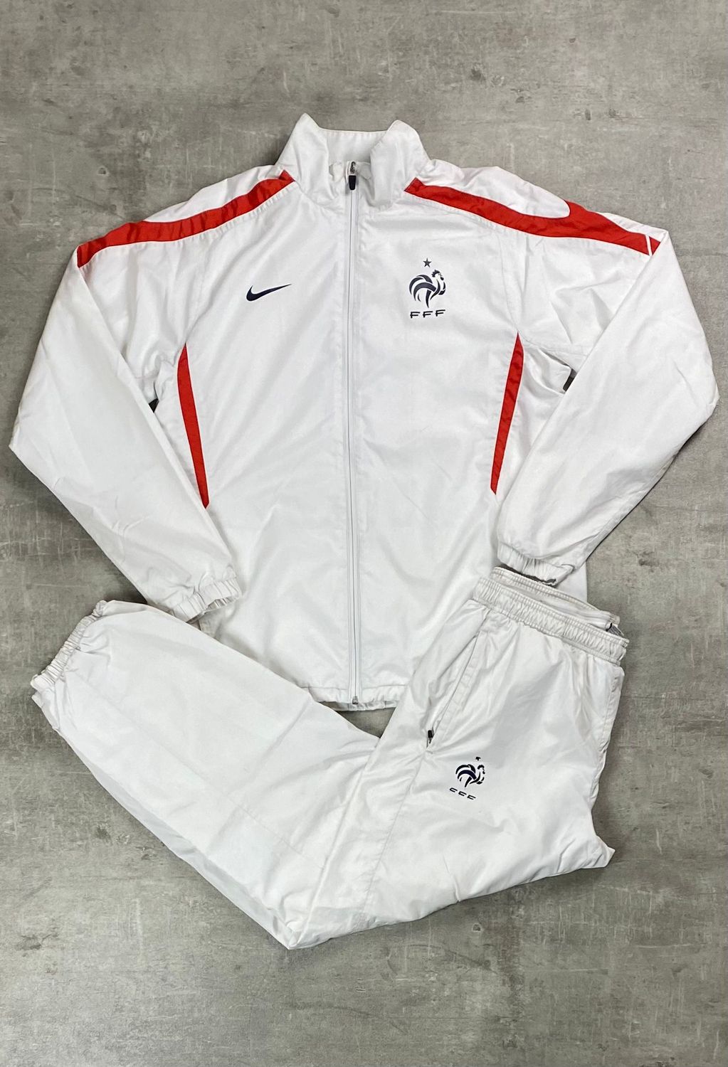 France Tracksuit vintage Nike White 2011/2012