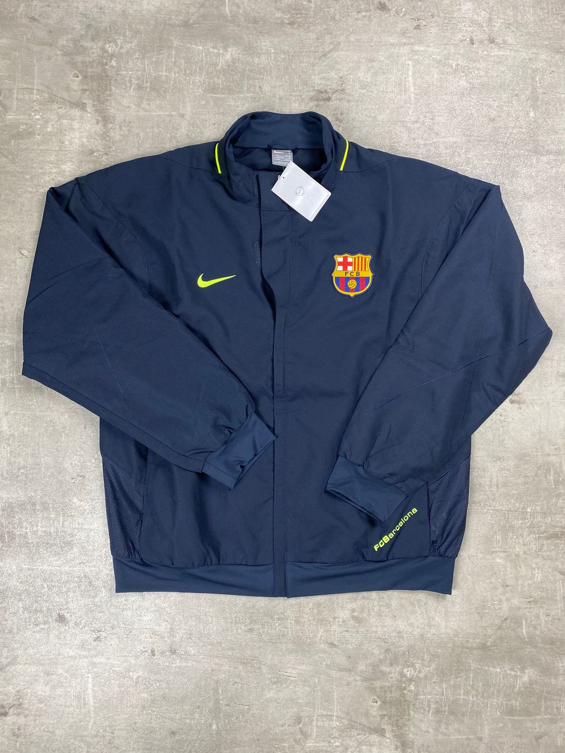 FC Barcelona TrackJacket vintage Nike Blue Navy2009/2010