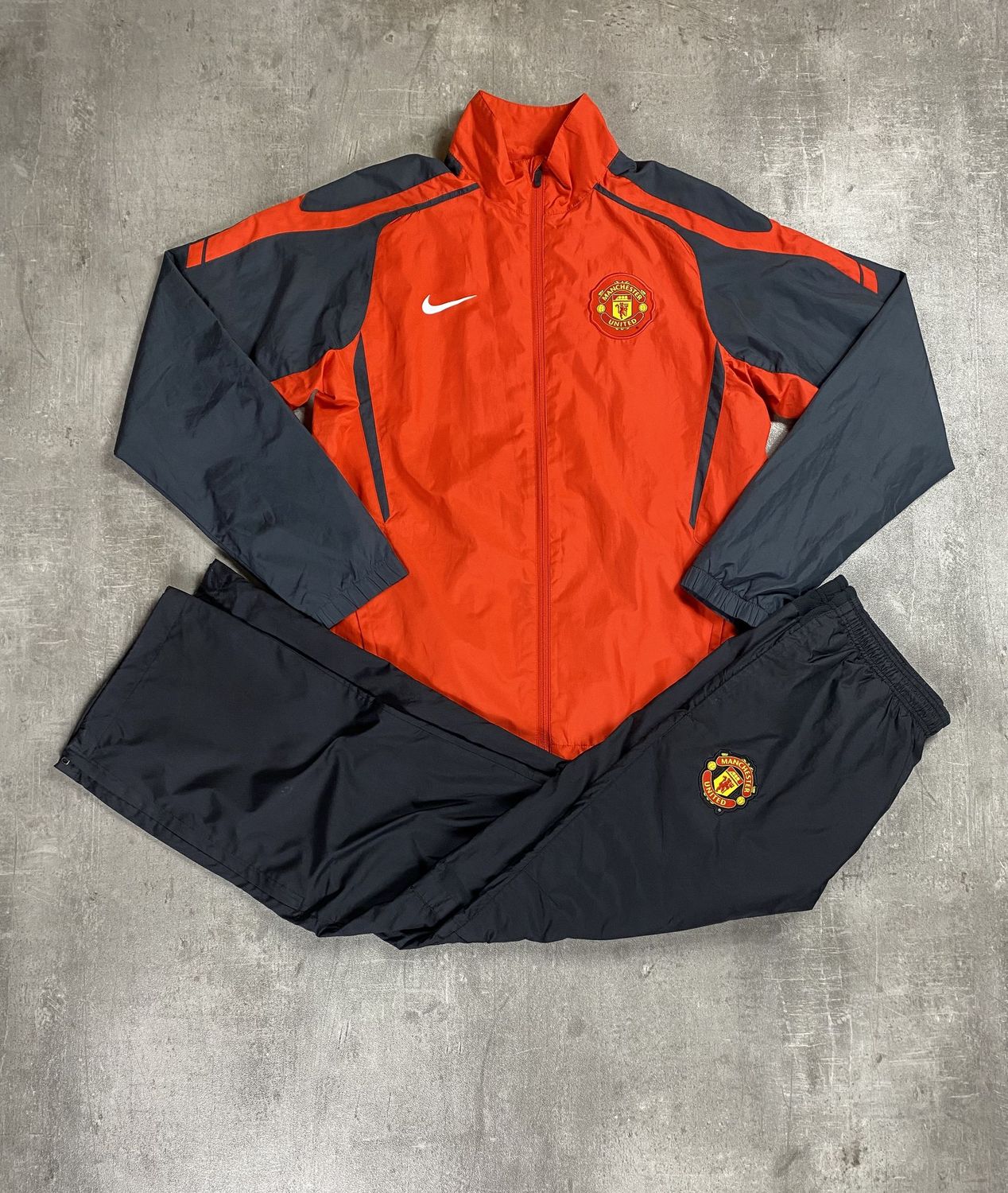 Manchester United Tracksuit Retro Nike Red 2011/2012