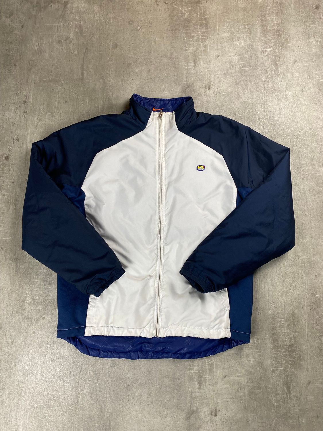 Nike TN Reversible Jacket Vintage   White/Blue Navy