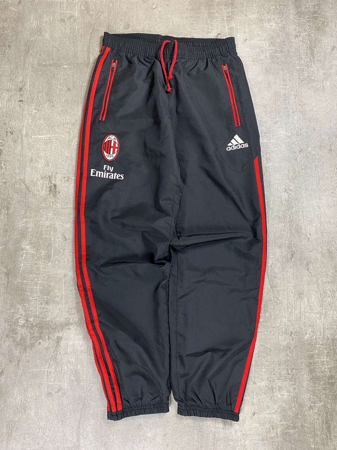 AC Milán Trackpants Retro Adidas Black 2012/2013