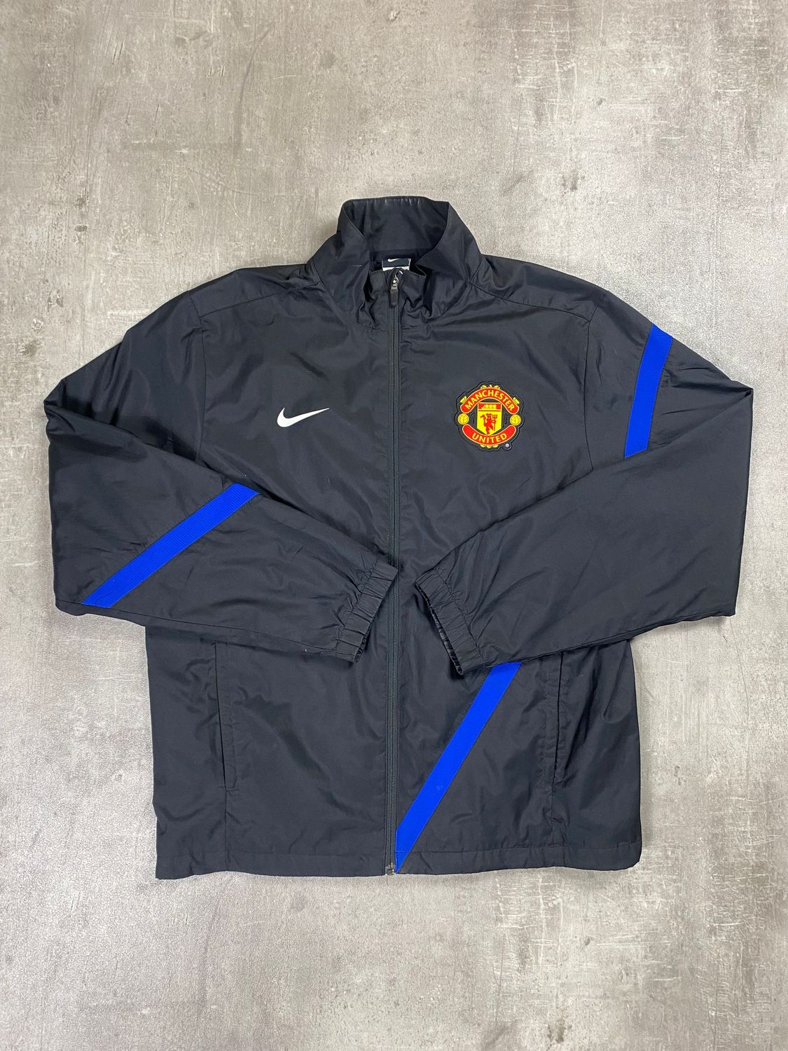 Manchester United Trackjacket Retro Nike Black 2010/2011
