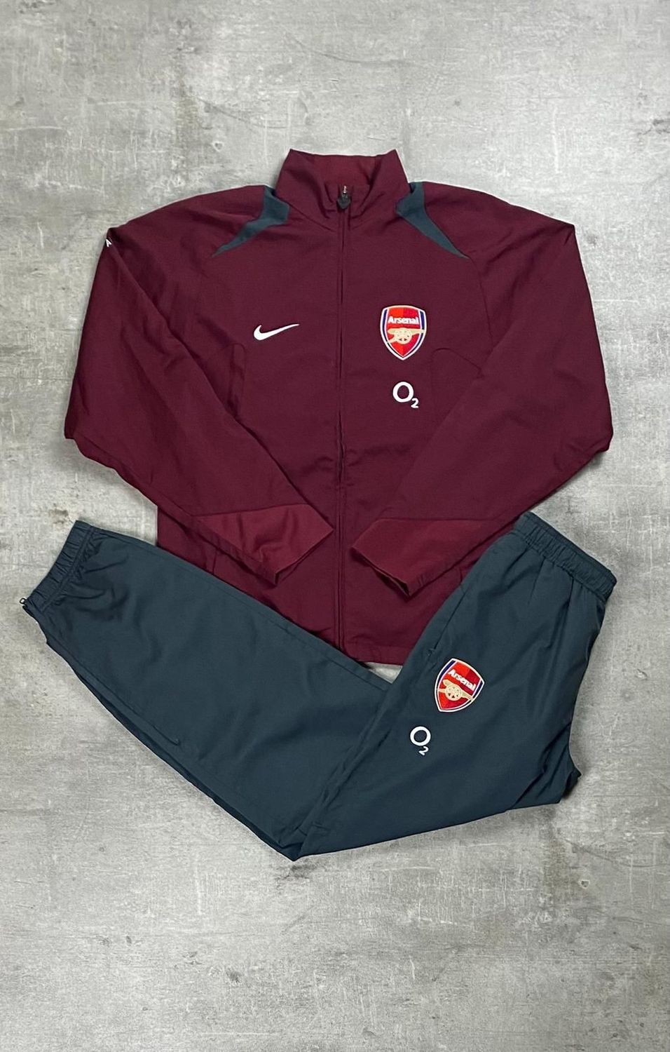 Arsenal Tracksuit Retro Nike Burdeos 2005/2006