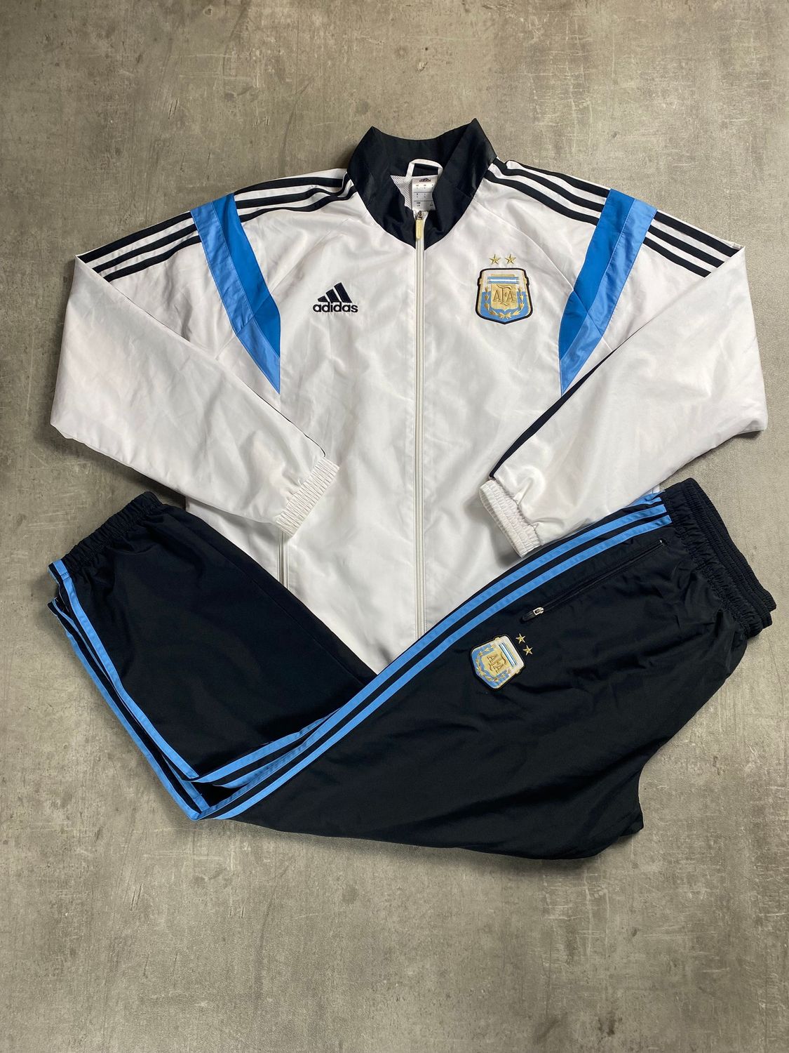 Argentina Tracksuit Retro Adidas White 2015/2016