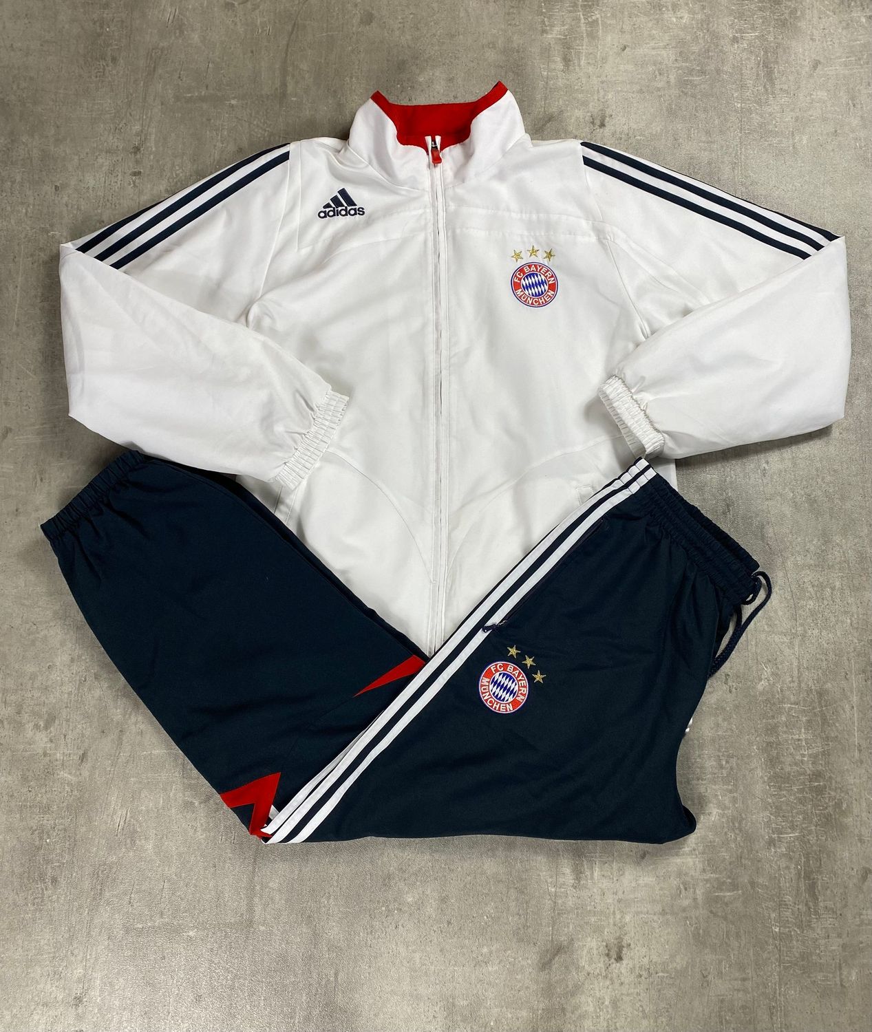Bayern München Tracksuit Retro adidas White 2009
