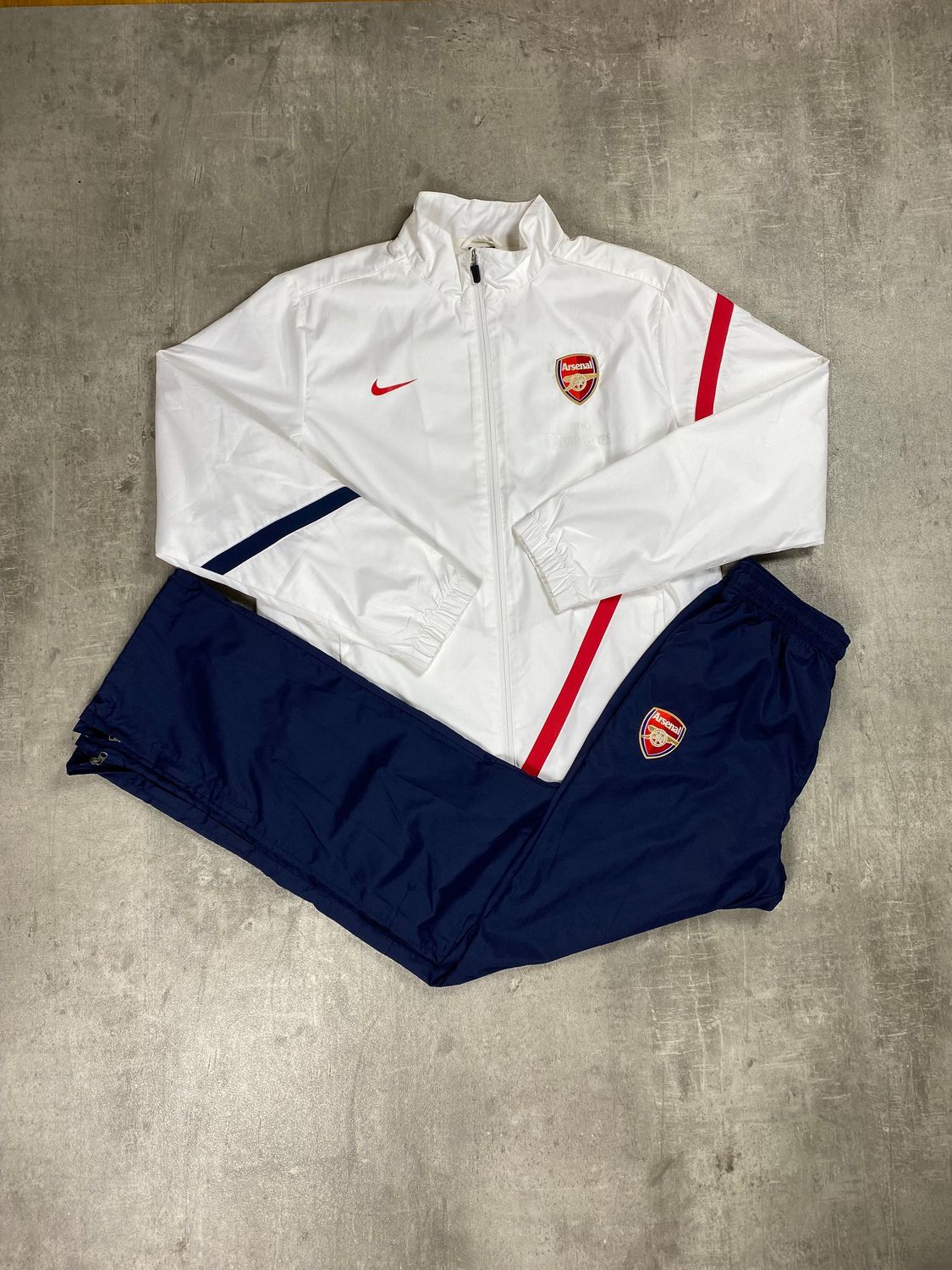 Arsenal Tracksuit Retro Nike White 2011/2012