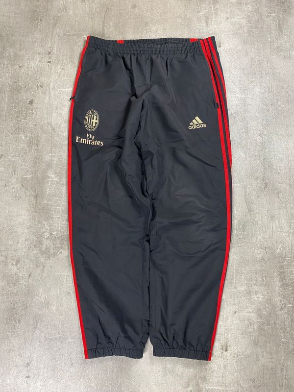 AC Milán Trackpants retro Adidas Black 2014