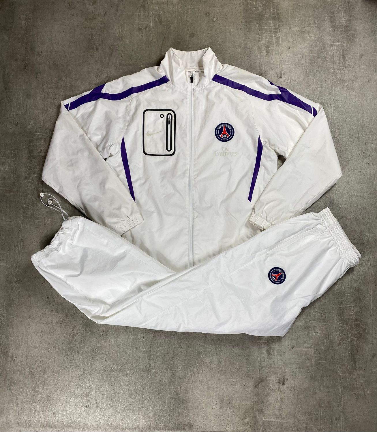 PSG Tracksuit Retro Nike White 2012