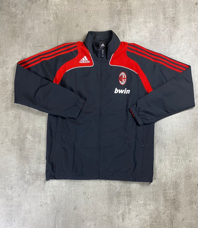 AC Milán Trackjacket Retro Adidas Black 2008