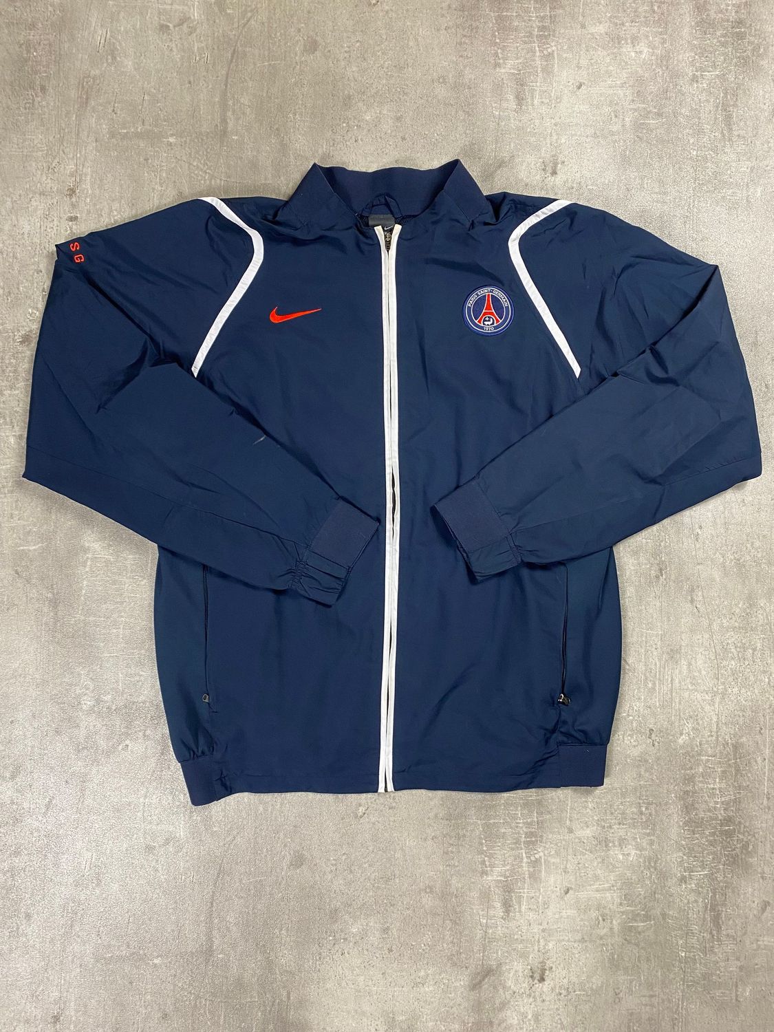 PSG Trackjacket Retro Nike Blue Navy 2007/2008