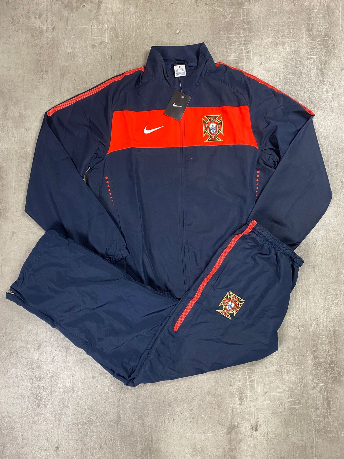Portugal Tracksuit Retro Nike Blue Navy 2010/2011