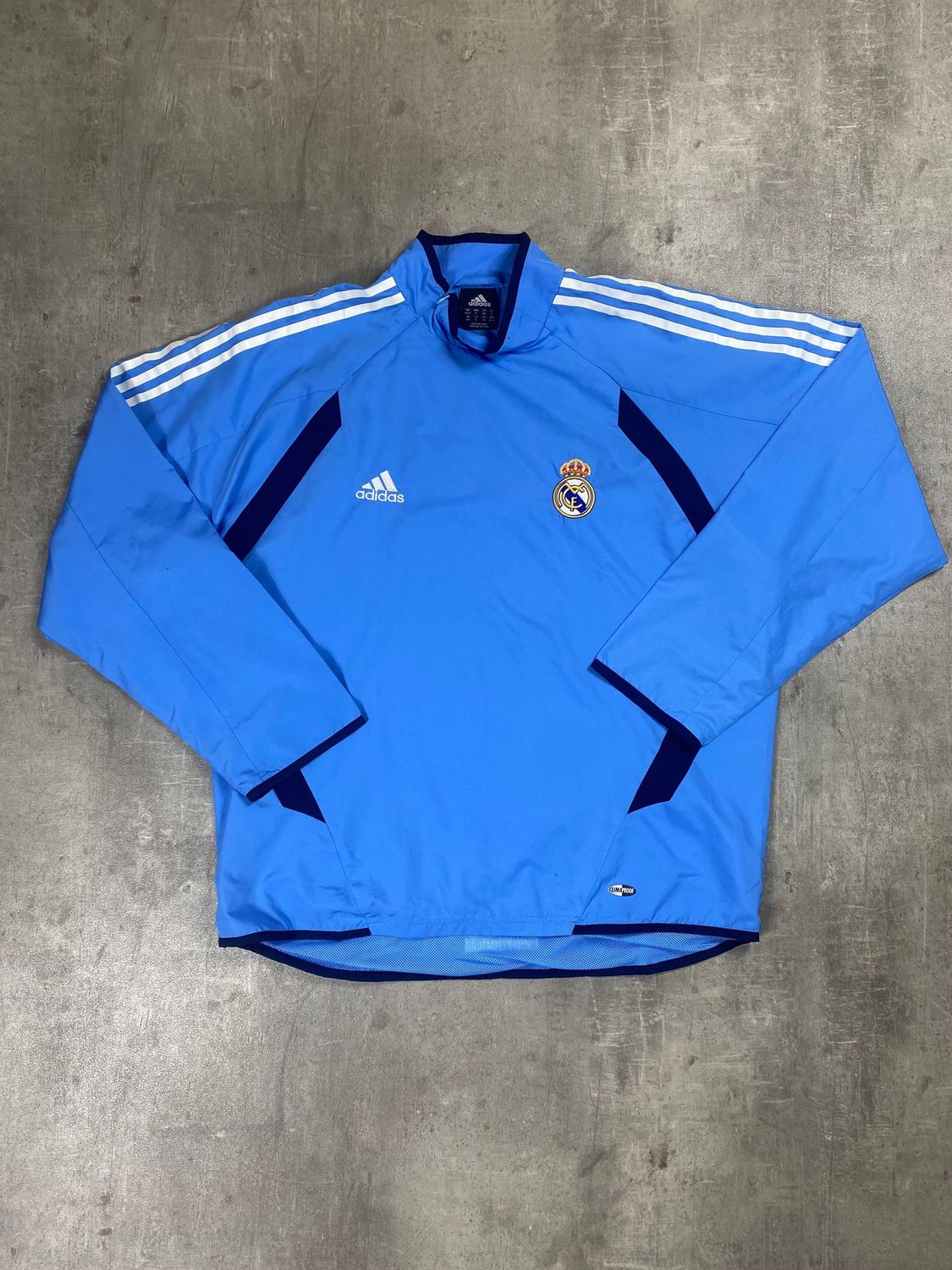 Real Madrid Jacket Retro Adidas Blue 2006
