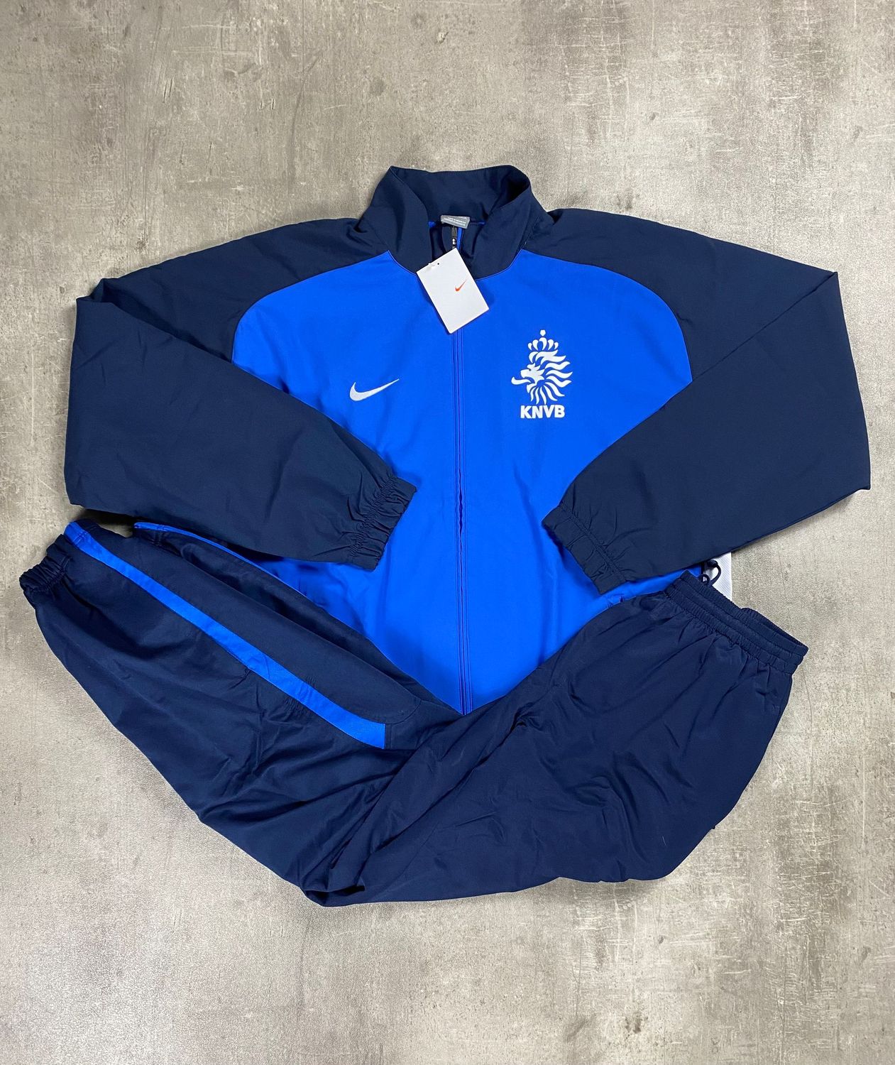 Netherlands Tracksuit Retro Nike Blue 2010