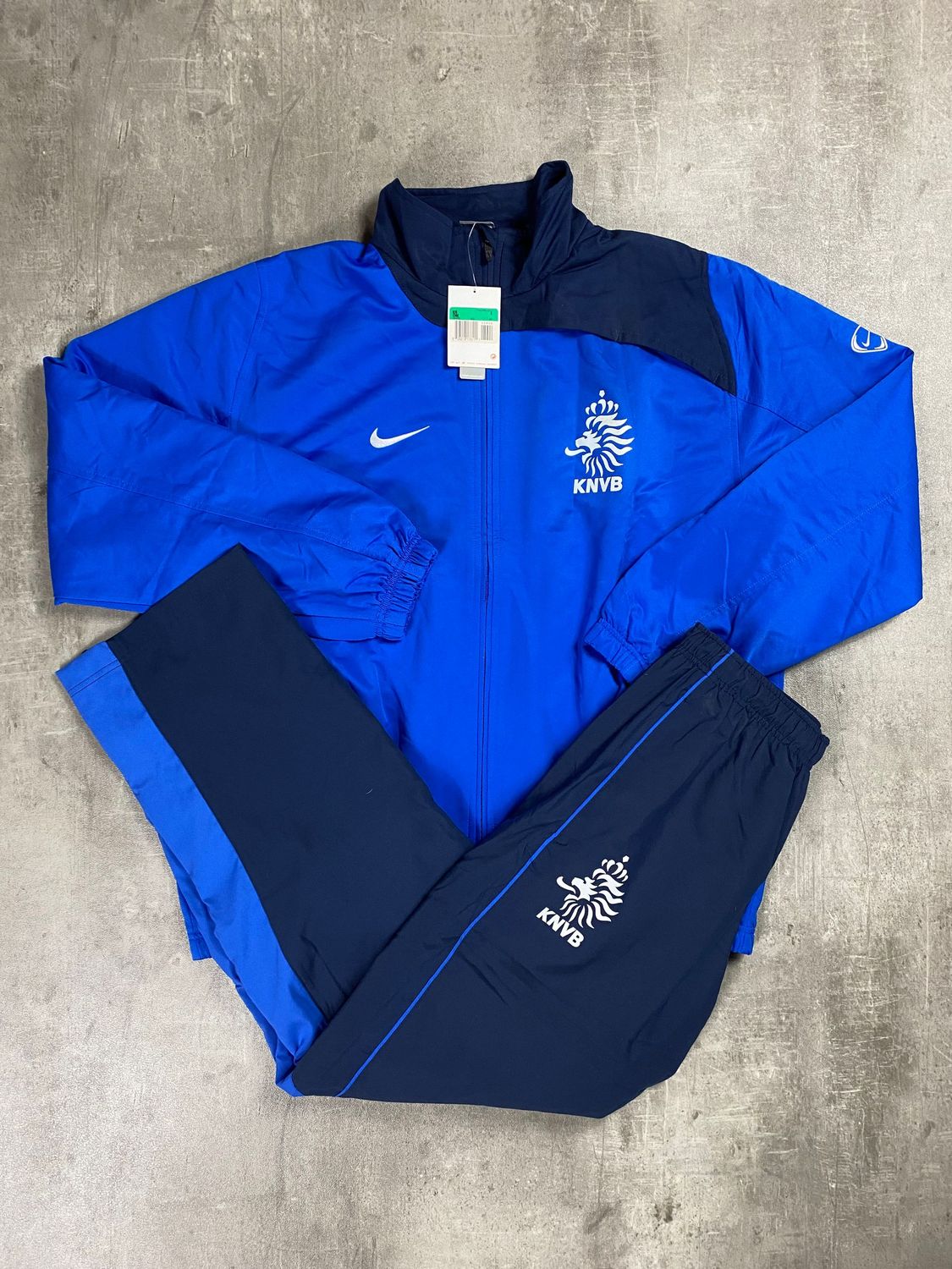 Netherlands Tracksuit Retro Nike Blue 2010