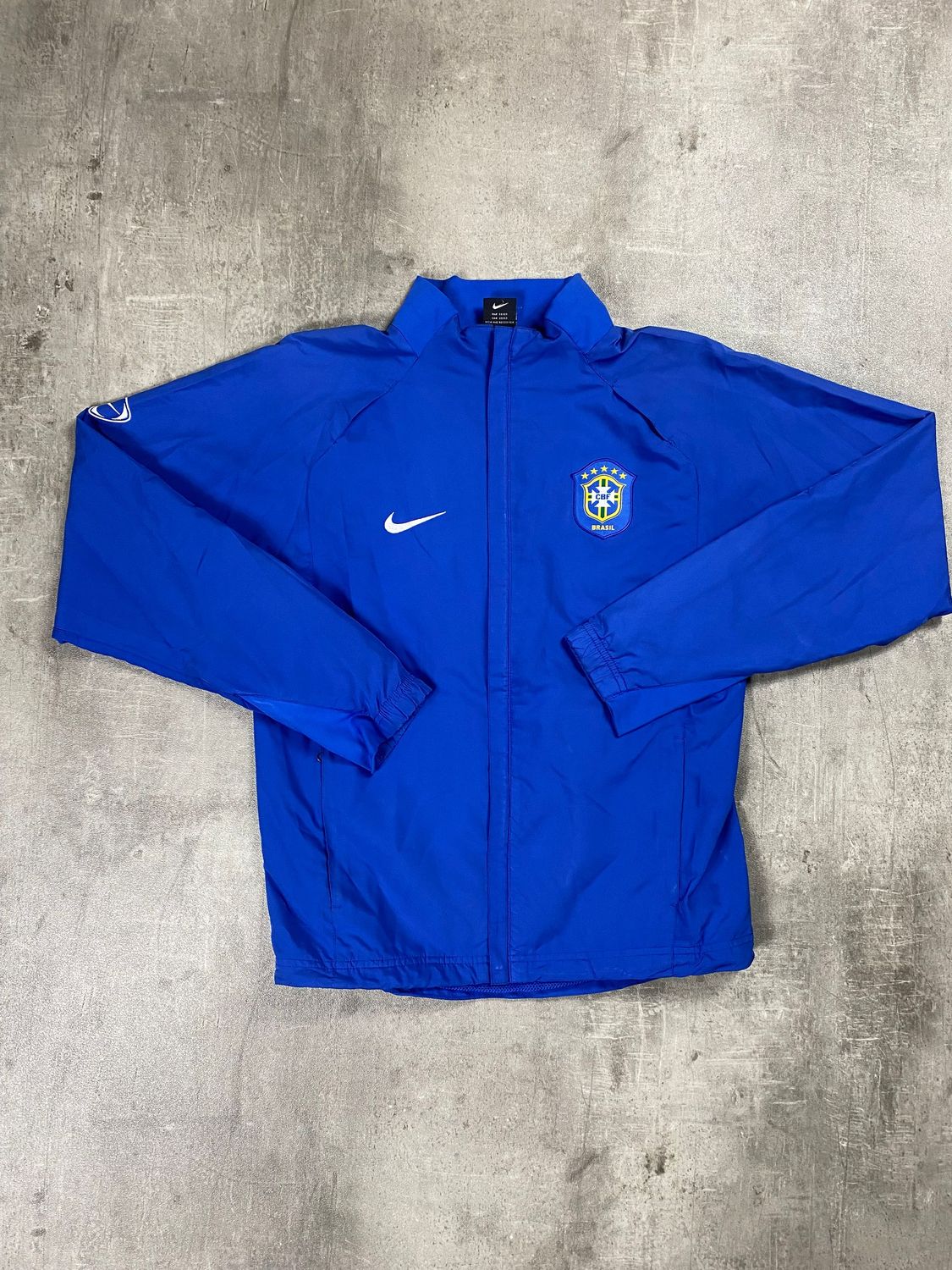 Brazil TrackJacket Retro Nike Blue 2002/2003