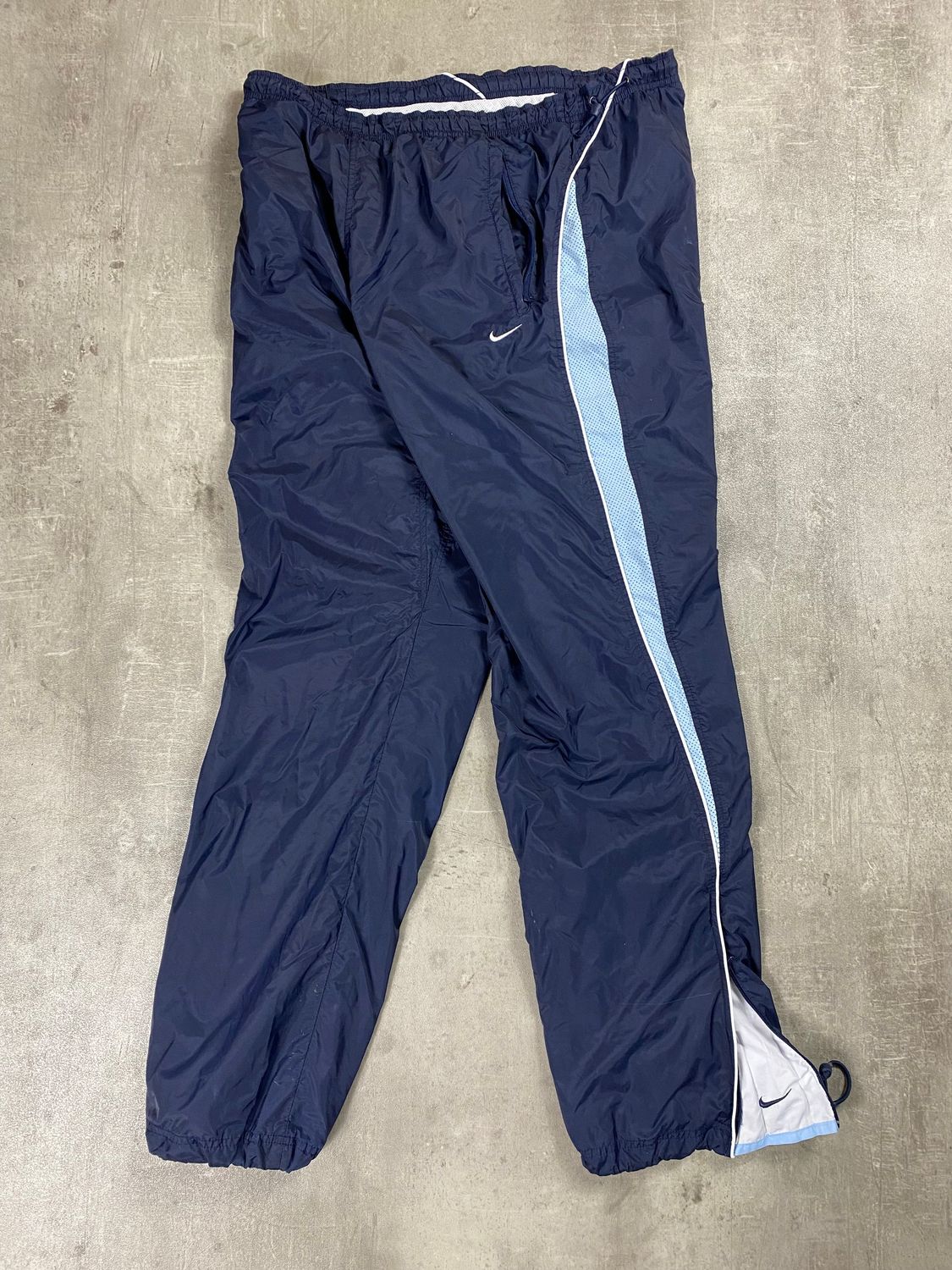 Nike Trackpants Baggy Vintage Blue Navy