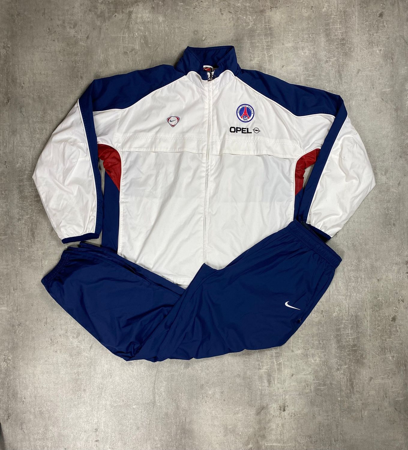 PSG Tracksuit Retro Nike White 2001/2002