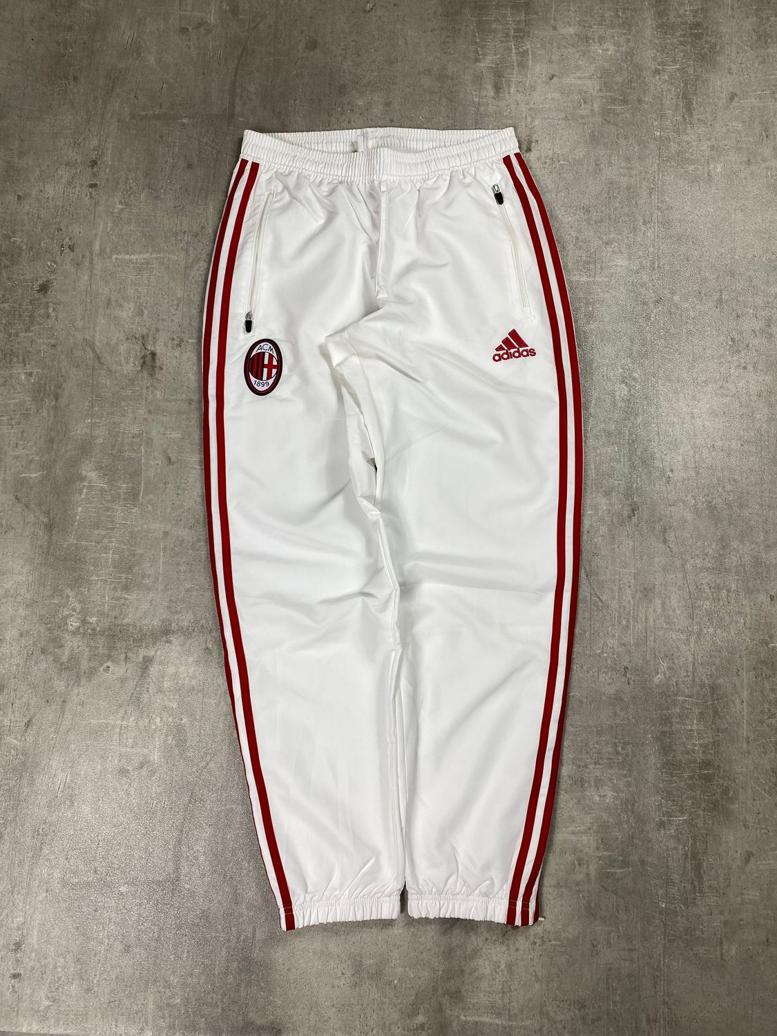 AC Milán Trackpants Retro Adidas White 2014/2015