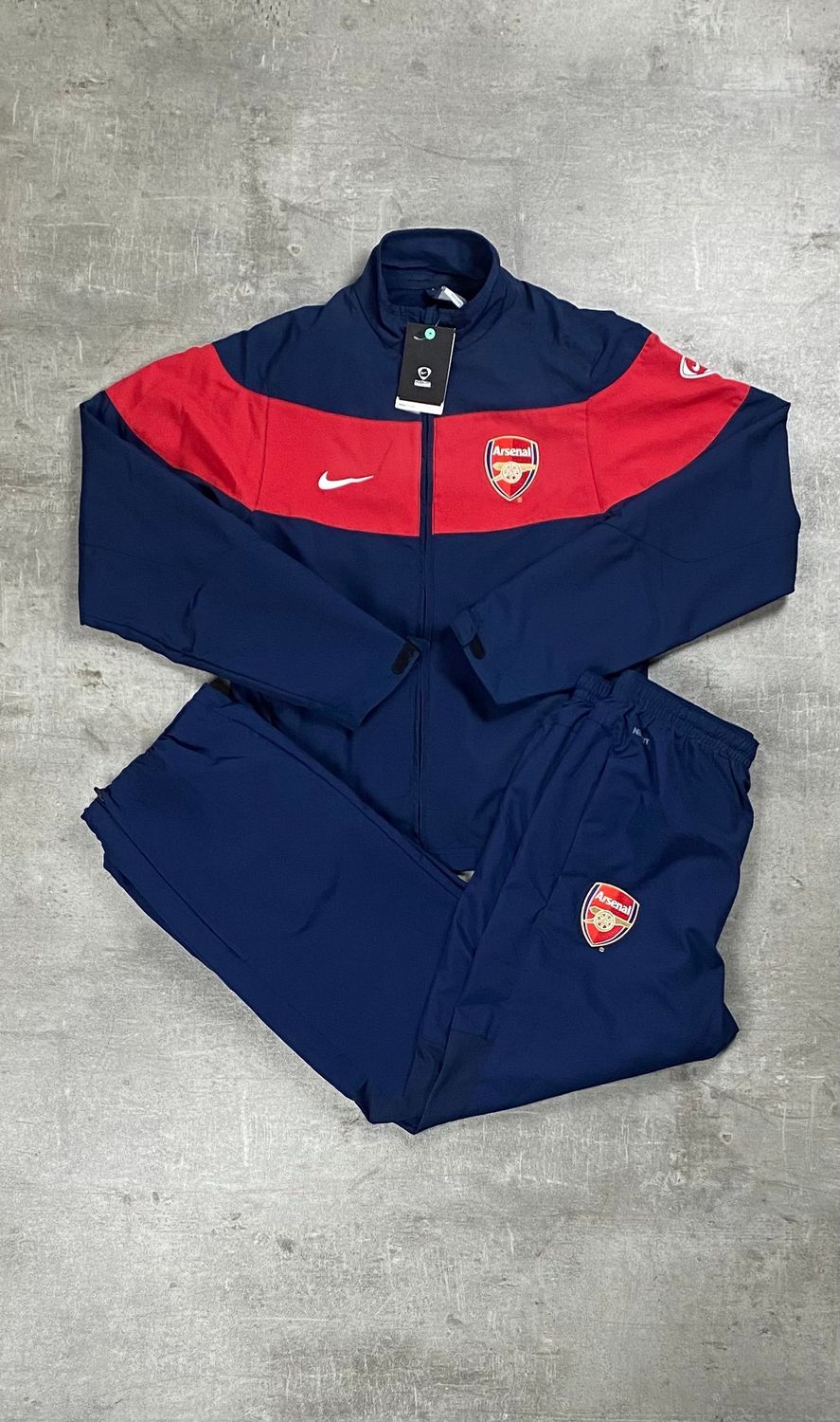 Arsenal Tracksuit Retro Nike Blue Navy 2010