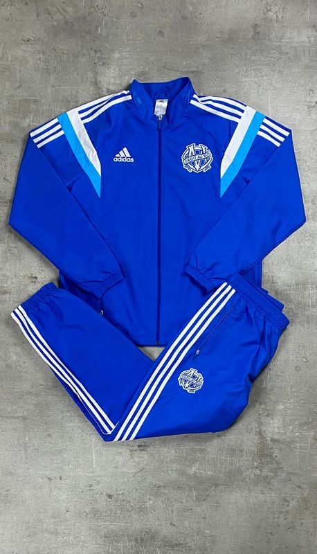 Olympique Marseille Tracksuit Retro Adidas Blue 2012