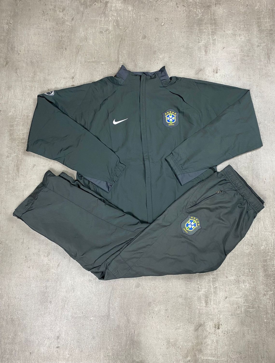 Brazil Tracksuit Retro Nike Black 2006
