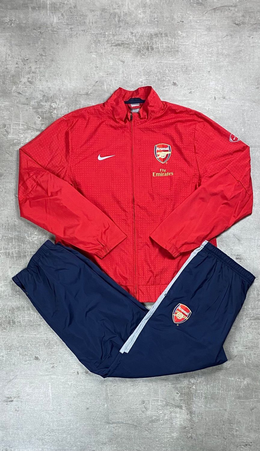 Arsenal Tracksuit Retro Nike Red 2010