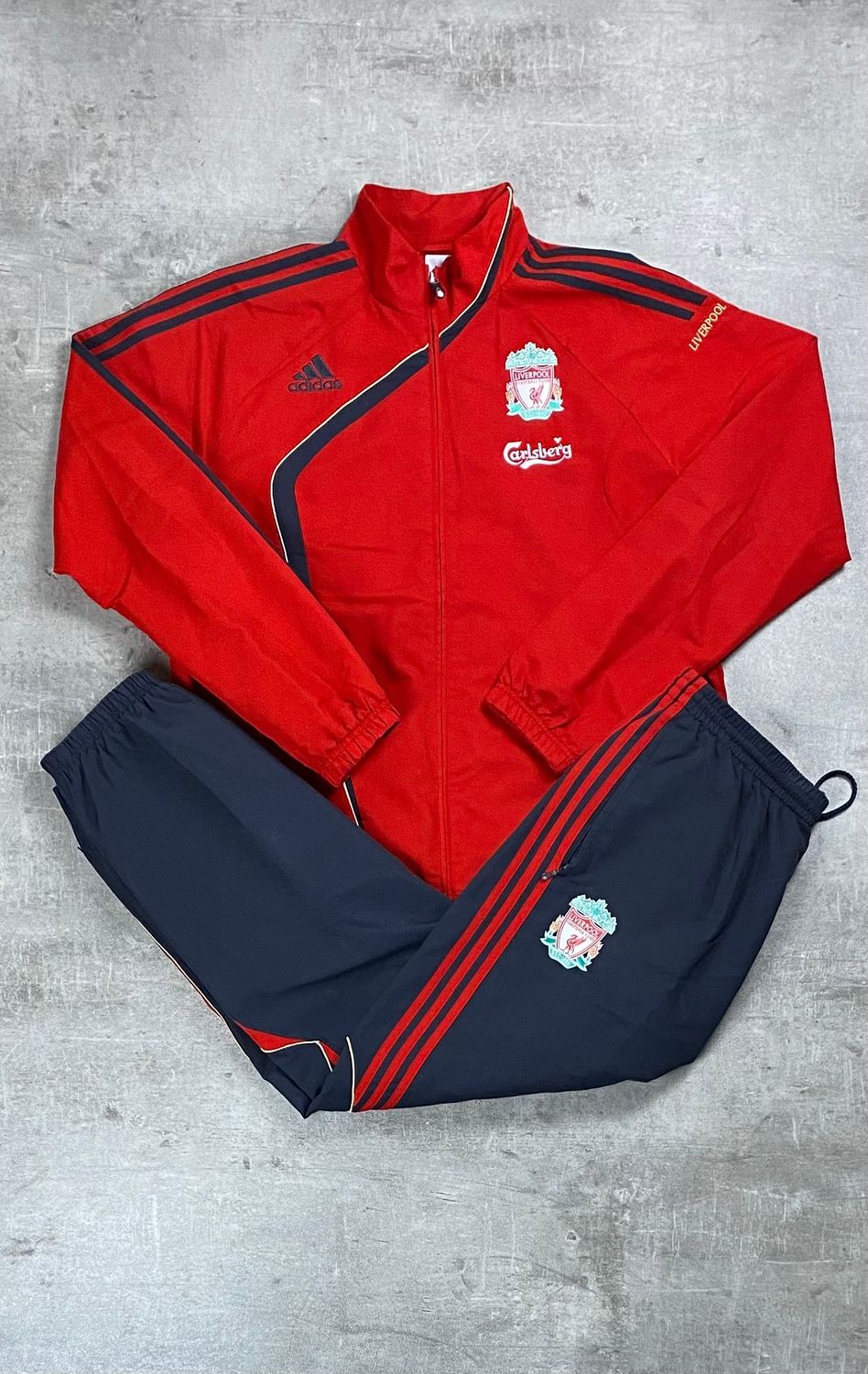 Liverpool Tracksuit Retro Adidas Red 2009