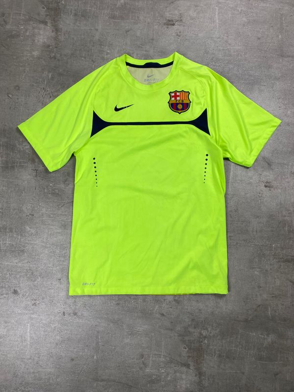 FC Barcelona Training Shirt Retro Nike Phosporite 2011