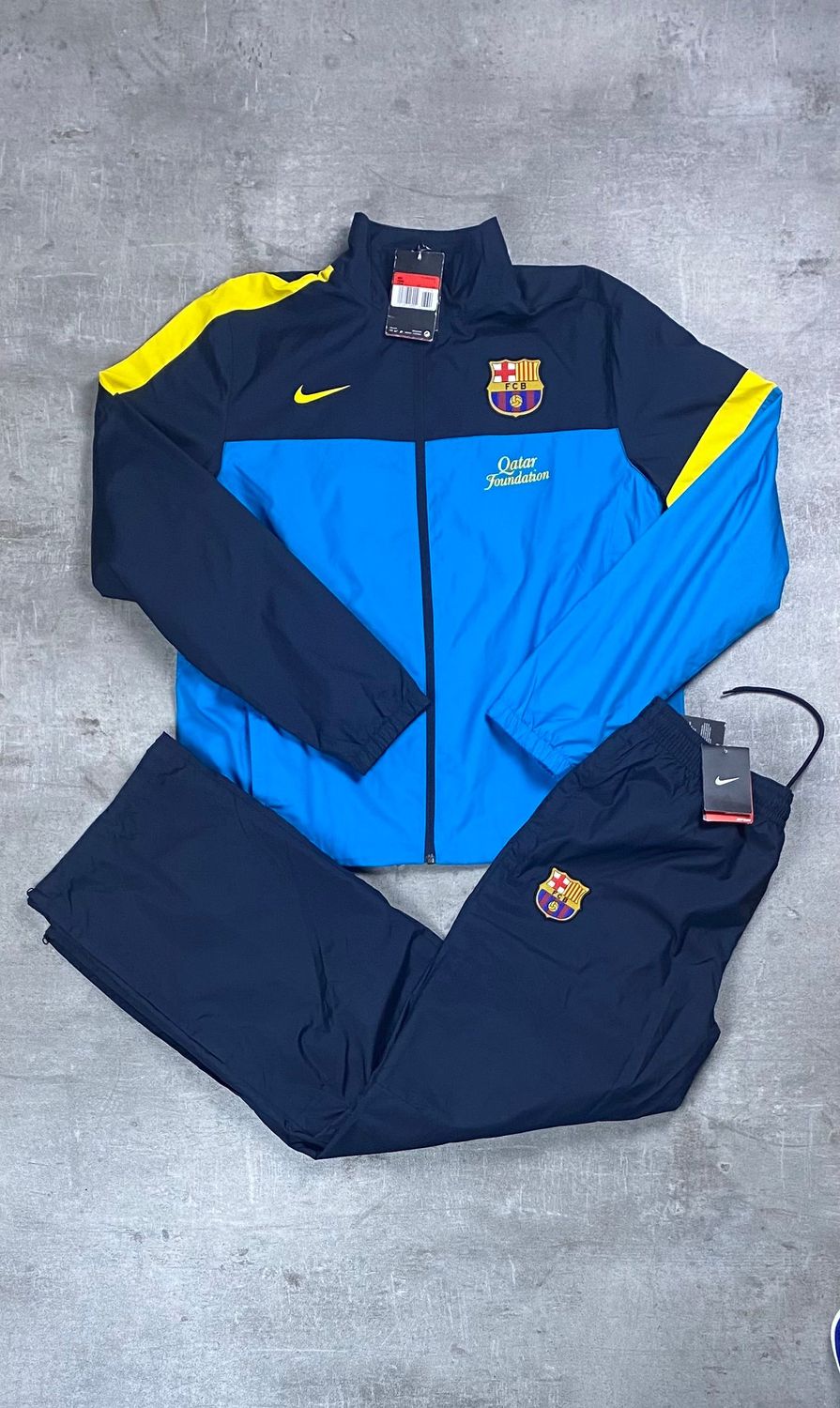 FC Barcelona Tracksuit Retro Nike Blue 2011/2012