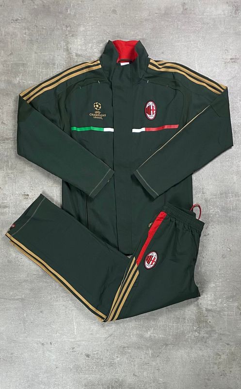 AC Milán Tracksuit Retro Adidas Green UCL 2011