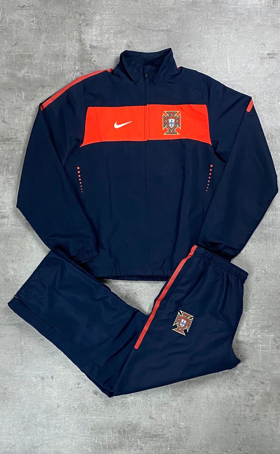Portugal Tracksuit Retro Nike Blue Navy 2012